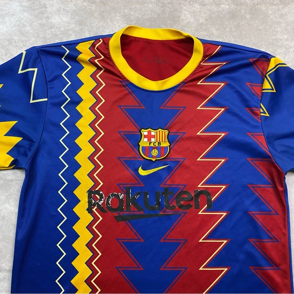 FC Barcelona Jersey Men's XL Training Concept Jersey 21/22 Football Shirt - Picture 5 of 9